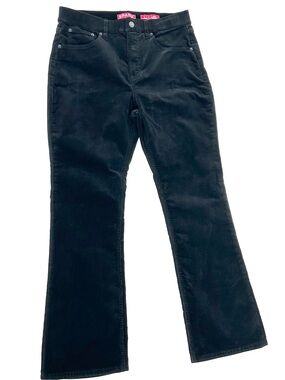 SPANX Authentic 360 Corduroy Micro Flare Pants Black L Petite